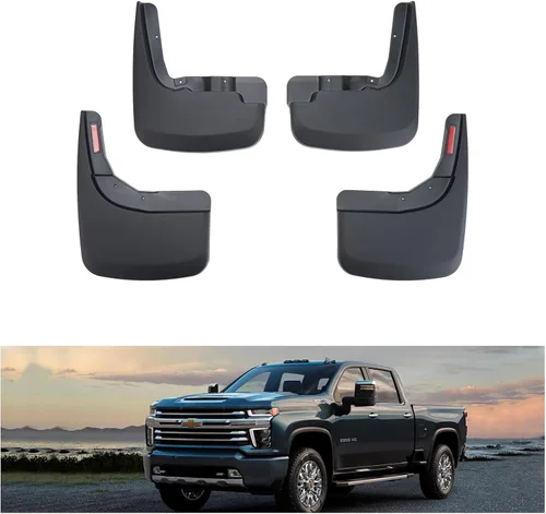 Vista 10 de Kiwi Master Guardabarros para Ford F-150 2015-2020 (con guardabarros), Guardabarros de Servicio Pesado, Protectores contra Salpicaduras Delanteros