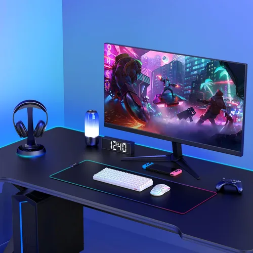 Vista 7 de RedThunder K84 Combo de Teclado y Mouse Inalámbrico, Batería Recargable con Retroiluminación Arco Iris, Teclado Ultra Compacto TKL de 75%