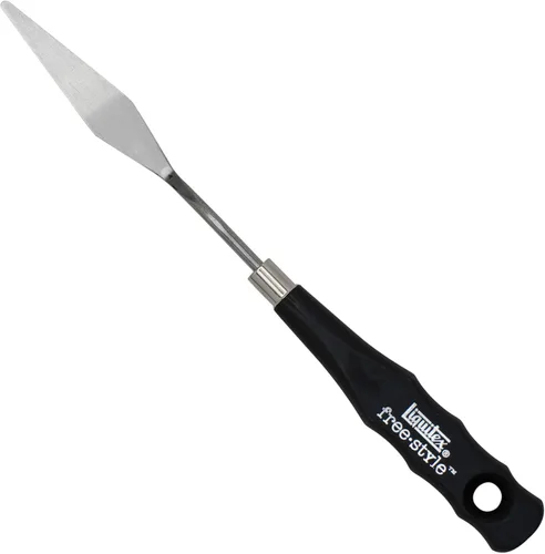 Vista 43 de Liquitex Cuchillo de pintura pequeño profesional Freestyle, n.º 1, plata/negro