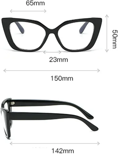 Vista 6 de 2 gafas de lectura bifocales para mujer, de transición, fotocromáticas, de lectura, para computadora, presbicia, antirreflejos