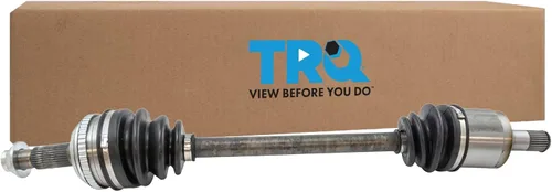 Vista 52 de TRQ Conjunto de eje CV del lado del pasajero delantero compatible con tracción delantera Nissan Murano 2009-2014