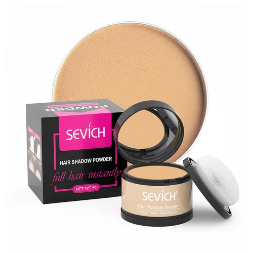 Vista 33 de Polvo para Línea de Cabello Sevich 2.0, Oculta Instantáneamente la Pérdida de Cabello, Polvo para Toque de Raíces, Sombra de Cabello para Mujeres