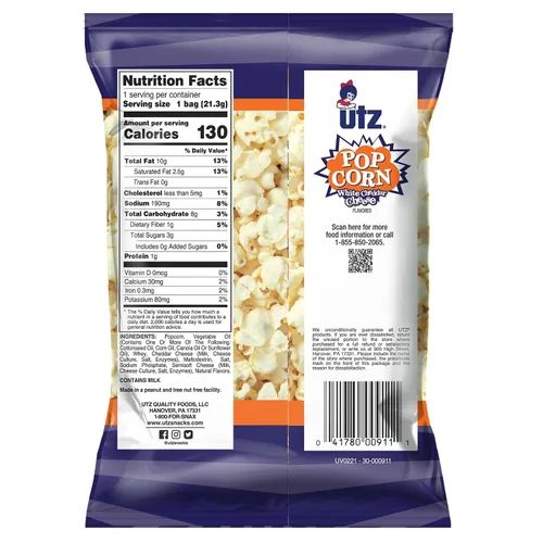 Vista 3 de Utz Papas fritas para barbacoa, 1 onza (paquete de 60), papas fritas crujientes hechas de papas frescas, aperitivos individuales crujientes