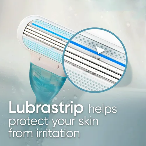 Vista 5 de Gillette Venus Original Recambios de cuchilla de afeitar para mujer, 8unidades