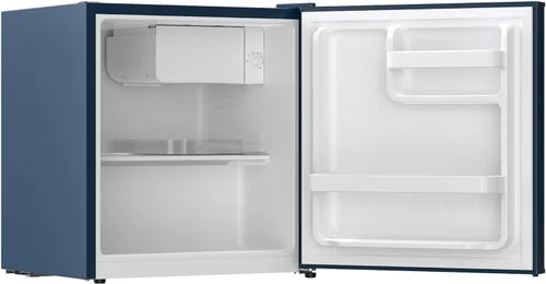 Vista 4 de Frigidaire, Refrigerador compacto de la serie Retro de 1.6 pies cúbicos, abrebotellas lateral integrado, azul