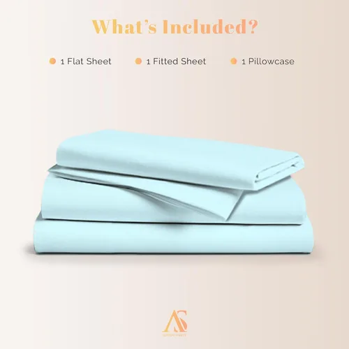 Vista 5 de Ashton Sheets Juego de sábanas 100% algodón egipcio, 800 hilos, 4 piezas, algodón egipcio, tamaño Queen, sábana de lujo, suave, refrescante, satén
