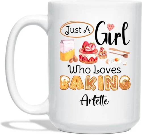 Vista 25 de A Truly Great Baker Is Hard To Find Difficult To Part With And Impossible To Forget - Taza de 11 onzas y 15 onzas, taza de café blanca personalizada