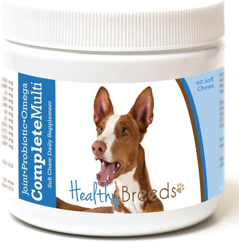 Vista 399 de Healthy Breeds Cavalier King Charles Spaniel - Multivitamínico todo en uno, completo con probióticos, glucosamina, condroitina y omegas, 60