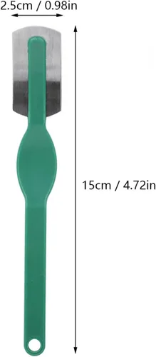 Vista 4 de Pan Lame, herramienta de corte de masa de acero inoxidable, cuchillo de puntuación para panaderos, para el hogar, panadería, restaurante, café uso