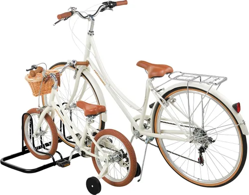 Vista 6 de Retrospec Stash Rack 2, 4 y 5 - Soporte de Piso para Bicicletas, Organizador de Almacenamiento de Bicicletas para Bicicleta de Montaña, Bicicleta