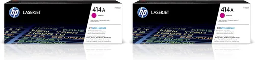 Vista 9 de HP Paquete de 2 cartuchos de tóner negro 414A Funciona con Color LaserJet Enterprise M455dn, MFP M480f, Pro M454, MFP M479 Series W2020AD1
