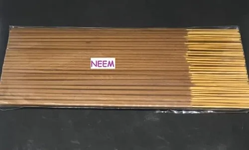 Neem Incense Sticks (100 Sticks) - 100% Natural Incense Sticks - Christmas Incense Sticks - Traditional Indian Incense (No Damaged Sticks Hand