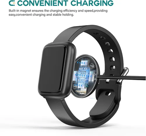 Vista 4 de TUSITA Cargador compatible con iTouch Air 3 4 Sport 3 4 Smart Watch - 1M, paquete de 2