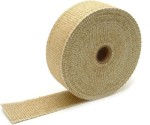 Vista 6 de Design Engineering - Cinta aislante para escape DEI 01010, rollo de 1" x 50' - color canela, Negro