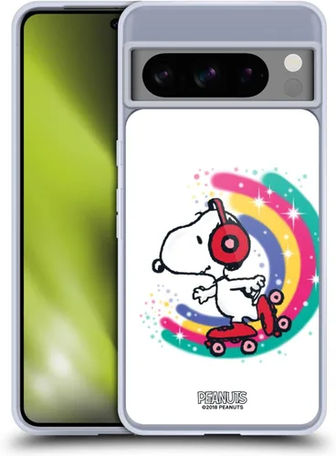 Vista 252 de Head Case Designs Officially Licensed Peanuts Beach Surf Snoopy Boardwalk Airbrush Gel Case [Military Grade Protection] Compatible with Google Pixel
