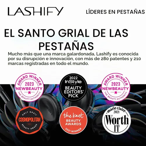Vista 8 de Lashify Amplify - Extensiones de pestañas Gossamer DIY de 0.551 pulgadas, color negro, pestañas postizas fáciles para un aspecto natural