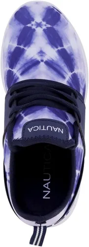 Vista 4 de Nautica - Tenis de deporte para mujer con agujetas, para correr, caminar, casuales.