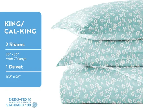 Vista 448 de Linen Market Funda de edredón individual para cama individual – Experimenta una comodidad similar a un hotel con una suavidad inigualable