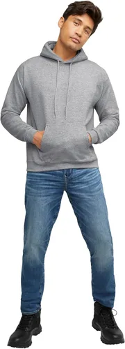 Vista 5 de Hanes Sudadera con capucha Ecosmart para hombre, sudadera de forro polar de peso medio, sudadera con capucha para hombre