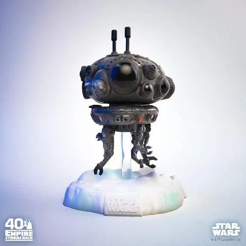 Vista 4 de POP Funko Deluxe Star Wars: Battle at Echo Base Series - Sonda Droide de 6 pulgadas, exclusivo de Yaxa, figura 4 de 6