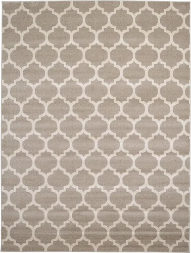 Vista 811 de Unique Loom Trellis Collection - Alfombra de área de Filadelfia, rectangular de 2 pies 2 pulgadas x 3 pies, color morado y marfil