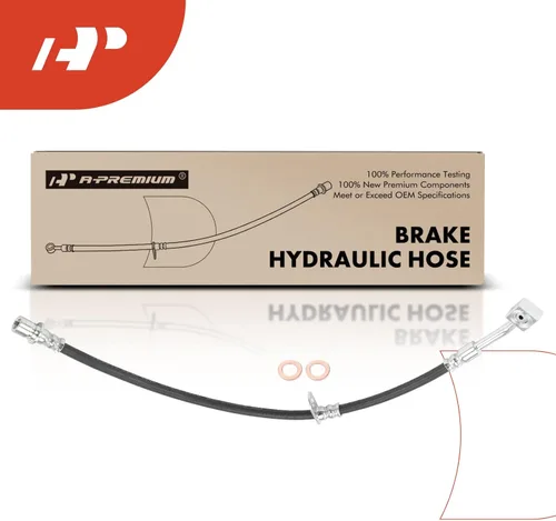 Vista 8 de A-Premium Manguera hidráulica de freno delantero compatible con modelos Chevy seleccionados - Camaro 2010 2011 2012 2013 2014 2015 6.2L SS