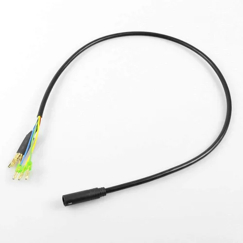 Vista 5 de Cable de extensión impermeable 9Pin para kit de conversión de motor de cubo trasero BAFANG (80CM)