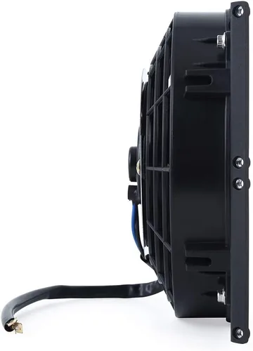 Vista 2 de Mishimoto MMFS-HDOC-10 - Kit de cubierta para ventilador de refrigeración de líquidos de alta resistencia, 10 pulgadas