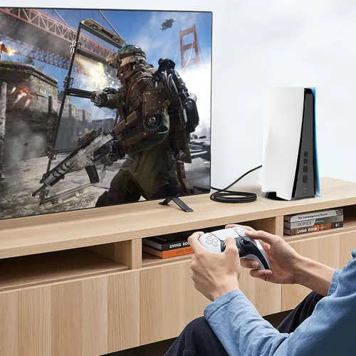 Vista 7 de RHOTALL Kit de tapones antipolvo para consola PS5, puerto USB HDMI AC LAN, protector contra polvo, accesorios de enchufe a prueba de polvo