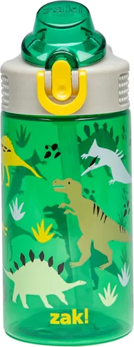 Vista 14 de Zak Designs Disney Frozen 2 - Cubierta de boquilla para niños y asa de transporte integrada hecha de plástico, diseño de botella de agua a prueba