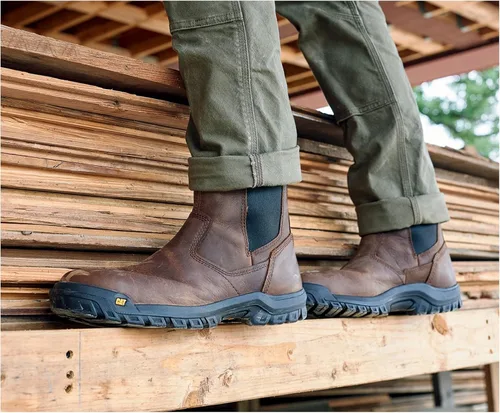 Vista 8 de Cat Footwear Botas de trabajo con puntera de acero para hombre