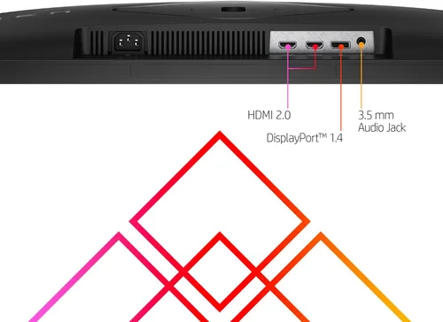 Vista 5 de HP: Monitor para juegos OMEN 27 pulgadas FHD 165Hz - OMEN 27