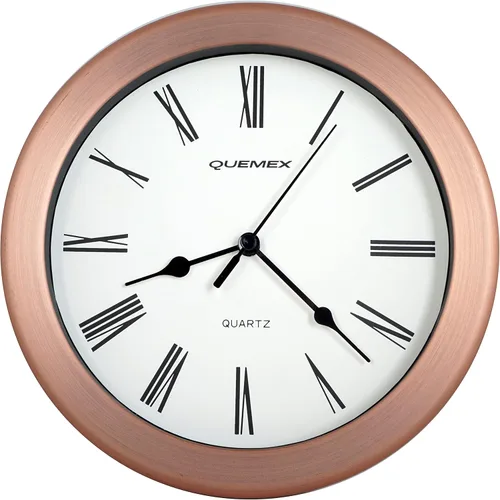 Vista 6 de JUSTIME Reloj de pared resistente al agua de 8.5 pulgadas, silencioso sin tictac, funciona con pilas, reloj analógico moderno para sala de estar