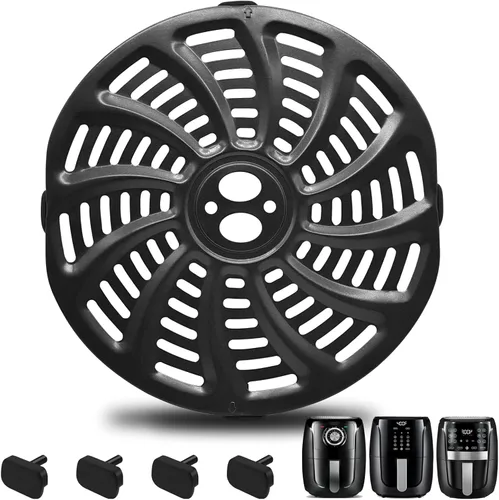 Vista 10 de Piezas de repuesto para freidora de aire compatibles con GAF826 GAF856, antiadherente de 9.8 x 9.8 pulgadas, accesorios para freidora de aire