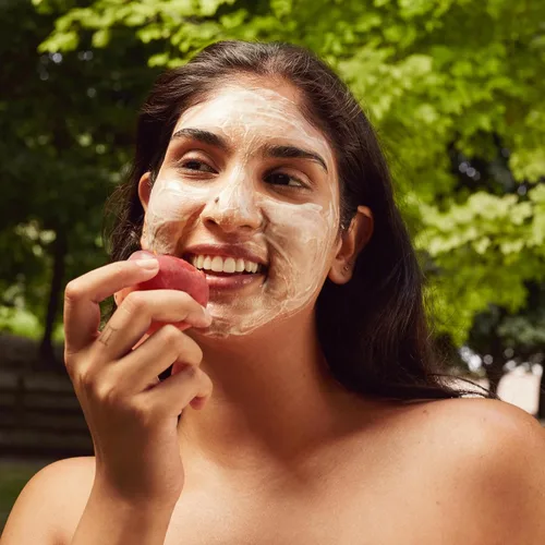Vista 5 de Three Ships - Superfruit Lactic + Multifruit 8% AHA Mascarilla Exfoliante Pulido, Renueva, Piel Suave Sin crueldad, vegano, sin parabenos