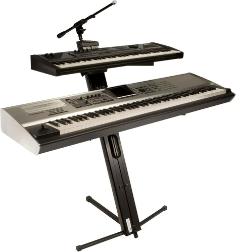 Vista 6 de Ultimate Support Soporte para teclado APEX AX-48 Pro Plus con accesorio de pluma, Ulti-Boom y bolsa profesional