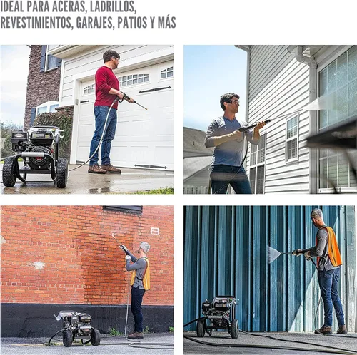 Vista 7 de Lavadora a presión Simpson PS3228-S PowerShot de 3200 PSI 2.8 GPM Honda GX200, con motor de gas