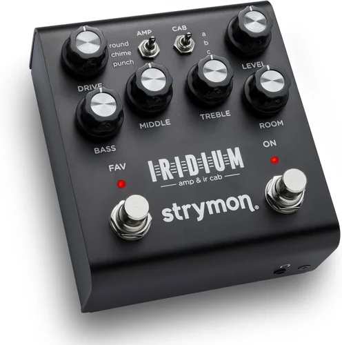 Strymon Iridium Pedal de simulador de amplificador y cabina IR para guitarra eléctrica y acústica, sintetizadores y teclados