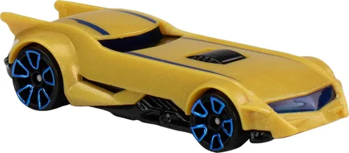Vista 3 de Hot Wheels Batman Juego de Coches 5-Pack, Conjunto de 5 Vehículos Temáticos de Batman a Escala 1:64 Fundidos a Presión Incluyendo El Batmobile