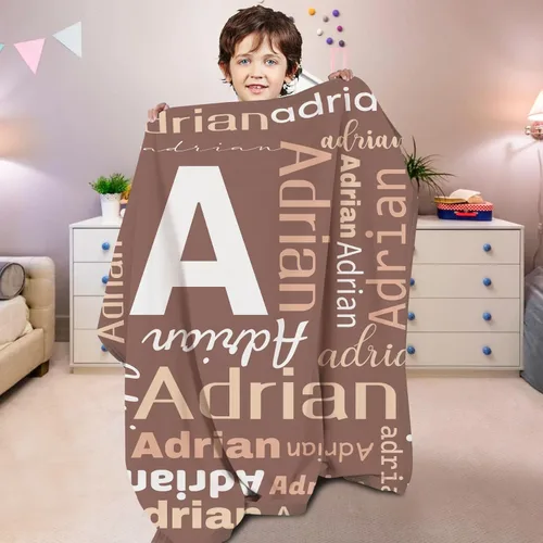 Vista 102 de Manta de bebé personalizada, Manta de bebé personalizada con nombre, manta de bebé personalizada con nombre, manta de bebé personalizada para bebé