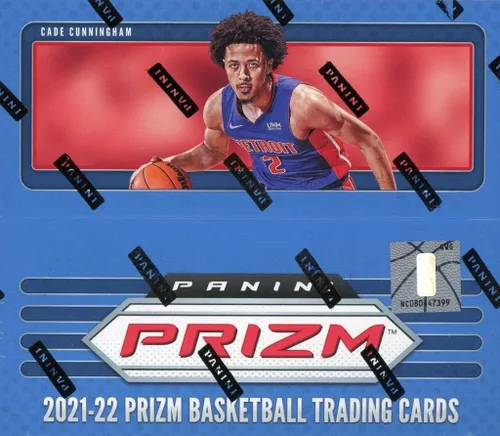 Caja al por menor de baloncesto Panini Prizm NBA 2021/22 – 24 paquetes – 96 cartas coleccionables en total