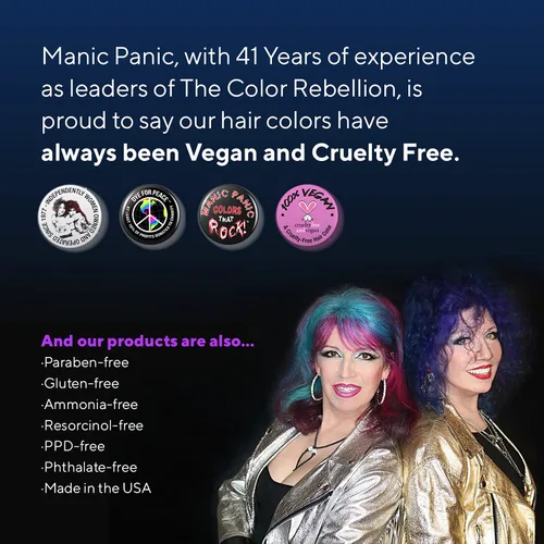 Vista 63 de Manic Panic - Crema clásica para teñir los cabellos de color naranja psicodélico y estilo atardecer. Fórmula semi-permanente.