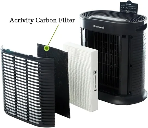 Vista 6 de I-clean para purificadores de aire Honeywell Filter A HRF-AP1, paquete de 2 purificadores de aire de carbono compatibles con la parte # 38002