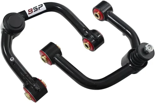 Vista 12 de Juego de Par de 2-4" Brazos de Control Superiores Delanteros Compatibles con 4Runner 1996-2002 / Tacoma 1995-2004 Kits de Elevación Tubular