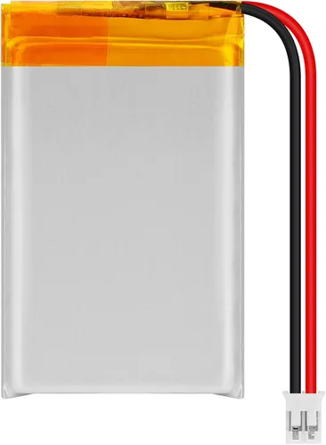 Vista 7 de MakerHawk Batería LiPo de 3.7 V 900 mAh recargable 1S 603450 baterías de polímero de litio con doble placa de protección, enchufe micro JST 2.0