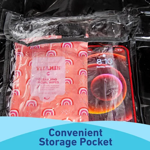 Vista 5 de Graco Funda Universal para Carriola de Bebé, Protector de Lluvia con Ventilación, Impermeable, Resistente al Viento, Tamaño Versátil para la Mayoría