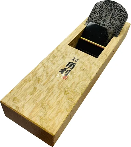KAKURI KANNA - Plano de bloque japonés grande de 2.362 in para carpintería, plano de alisado japonés manual para acabado de madera, 10.2 x 3.0 x 2.8