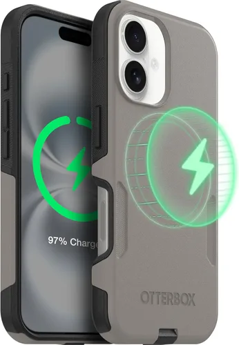 Vista 43 de OtterBox Funda para iPhone 16 Commuter Series - Baby Blue Jeans