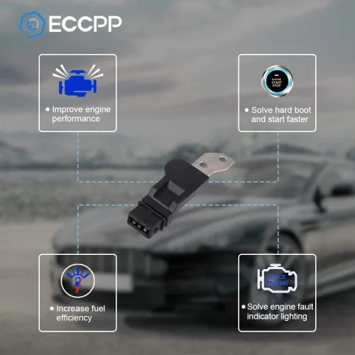 Vista 2 de ECCPP Sensor de posición del árbol de levas para Chevrolet Aveo Aveo5 1.6L, para Pontiac Wave 1.6L, 96253544 2134701 PC592