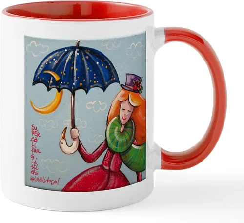 Vista 8 de CafePress Supercalifragilisticexpialidocious Taza de café de cerámica (11 oz (11.0 fl oz)